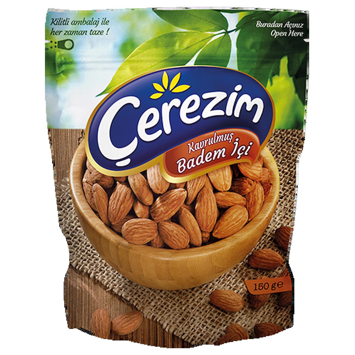 Çerezim Kavrulmuş Badem İçi 150 Gr