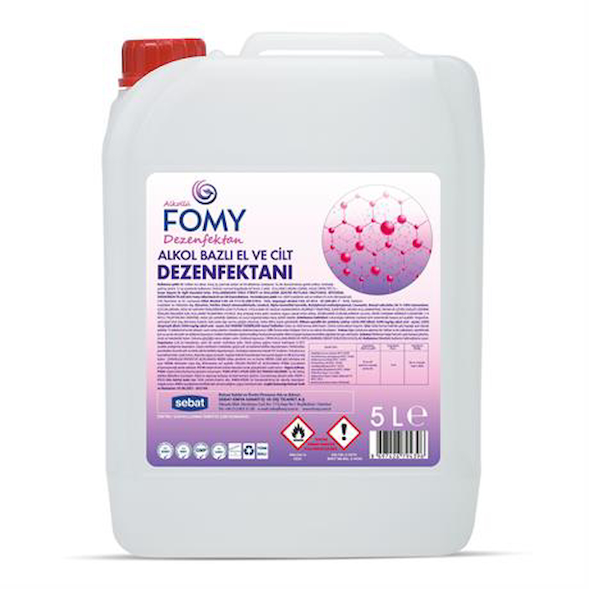 FOMY EL VE CİLT DEZENFEKTANI 5 LT