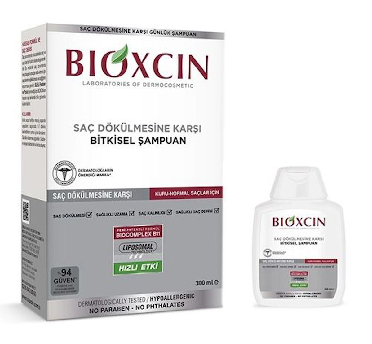 Bioxcin Klasik Kuru ve Normal Saçlar için Şampuan 300 Ml