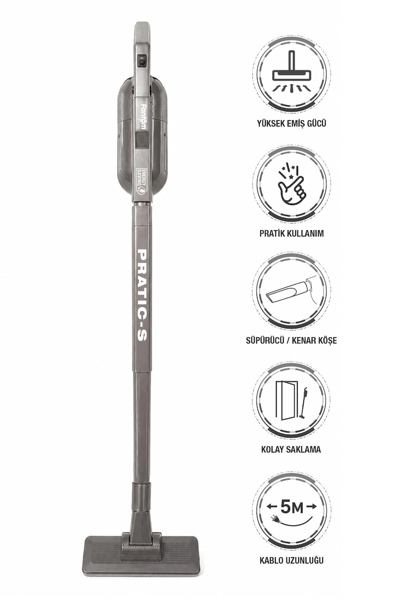 Fantom Pratic P1200 500 W Toz Torbasız Süpürge