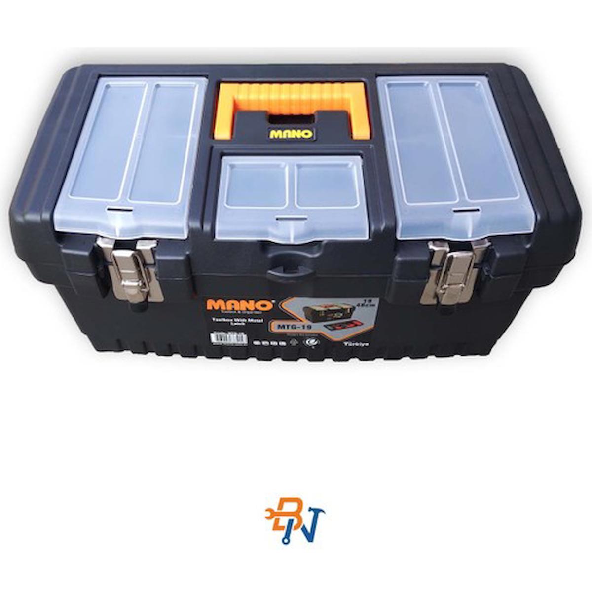 TAKIM ÇANTASI MANO METAL KİLİTLİ 19" MTG-19