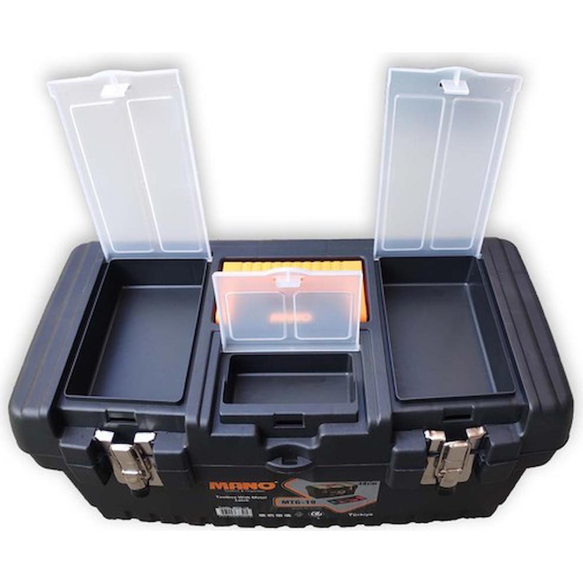 TAKIM ÇANTASI MANO METAL KİLİTLİ 19" MTG-19