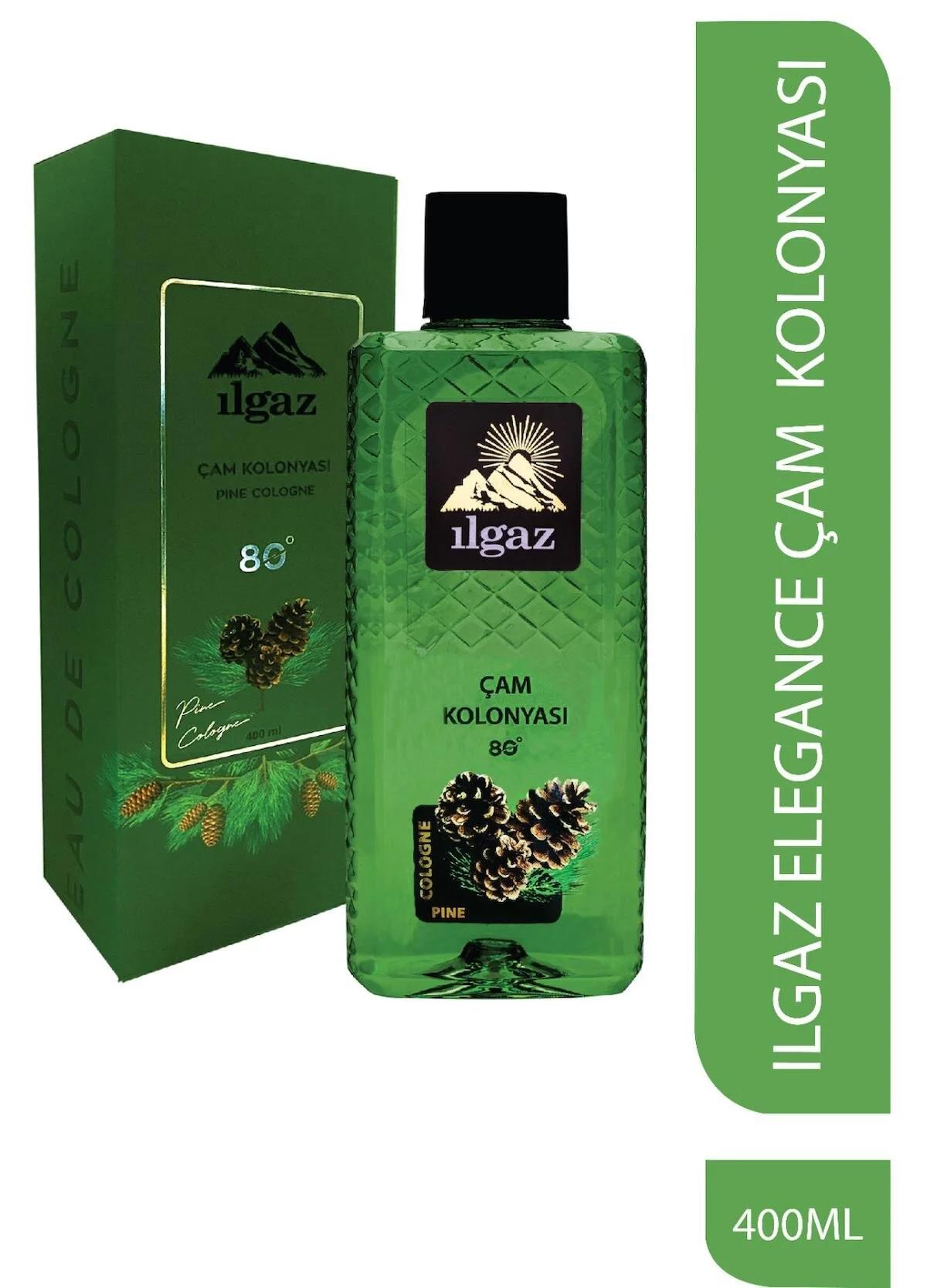 Elegance Pine Cologne 80 Derece Çam Kolonyası Kalıcı Çam Kokusu Unutulmaz Çam Kozalağı Kokusu 400 Ml