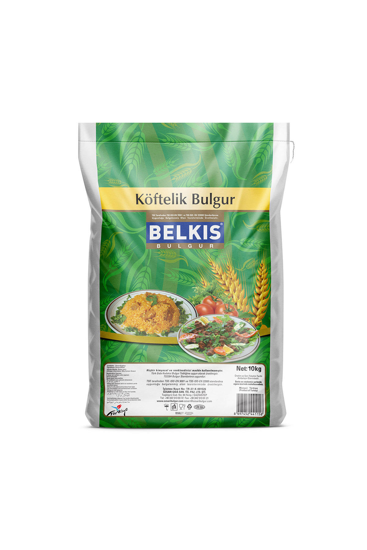 Belkıs Köftelik Bulgur 10 kg