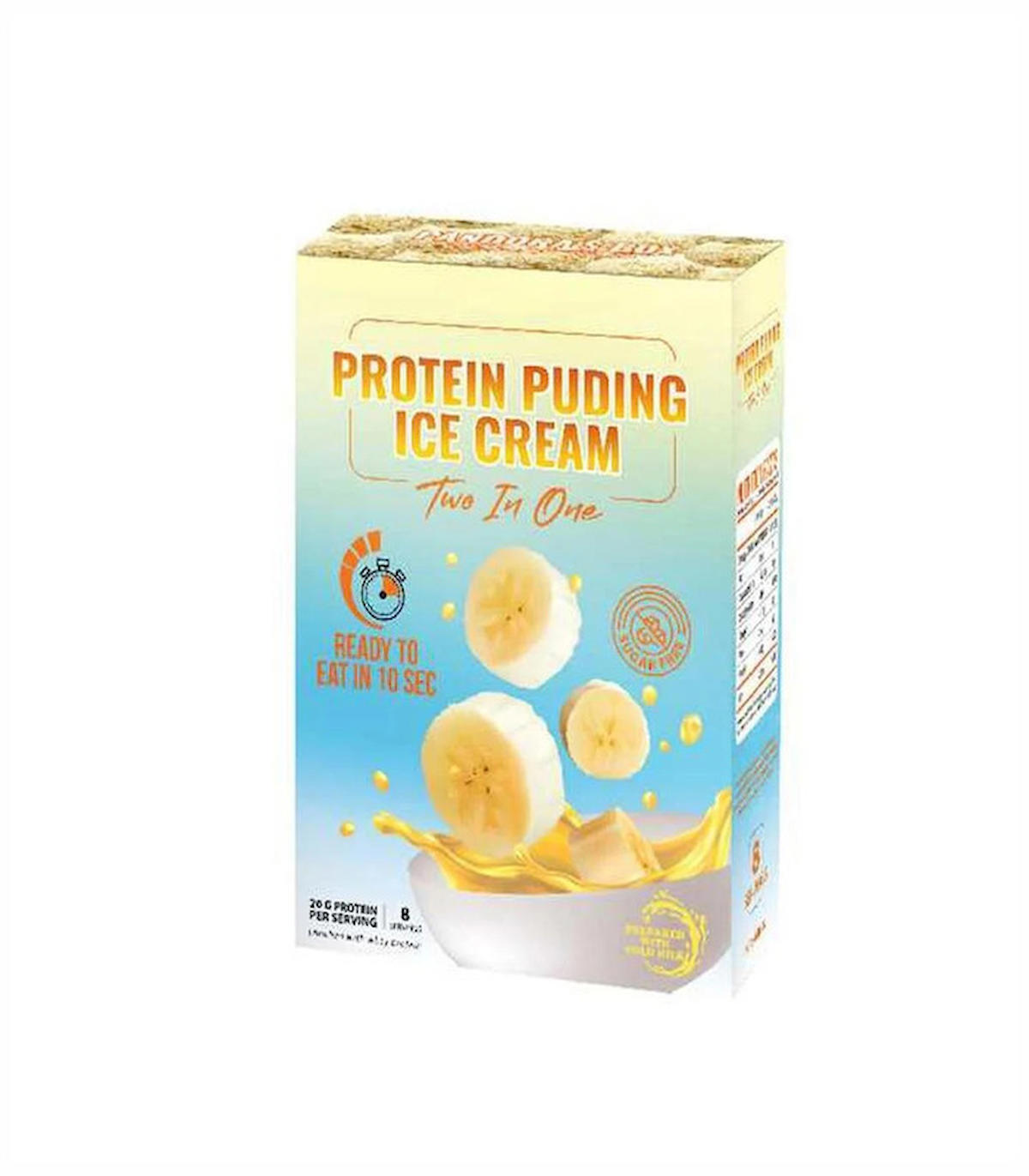 Alpha Protein Puding  440 Gr muz Aromalı