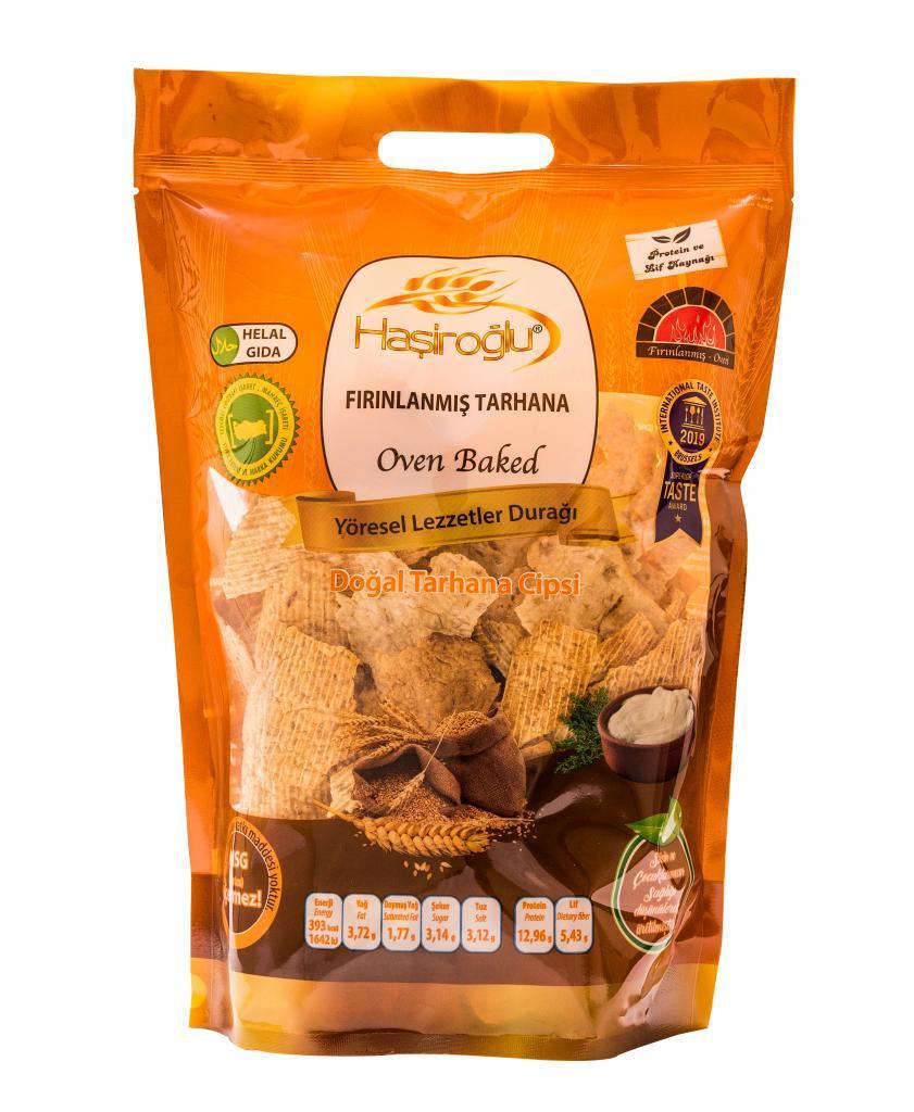 Haşiroğlu Fırınlanmış Doğal Tarhana Cips 450 g e