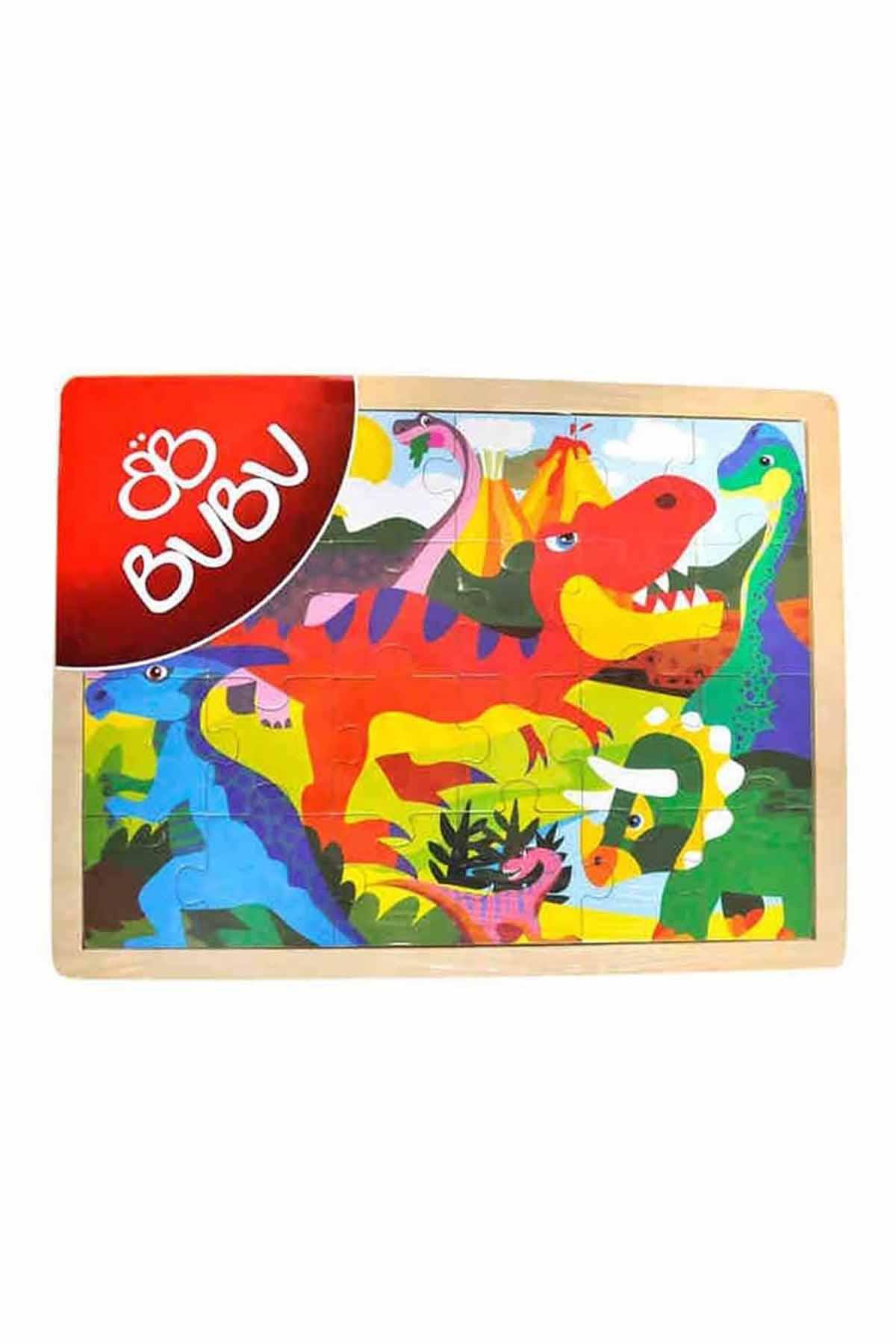 BuBu Ahşap Puzzle 40x30 cm 24 Parçalı