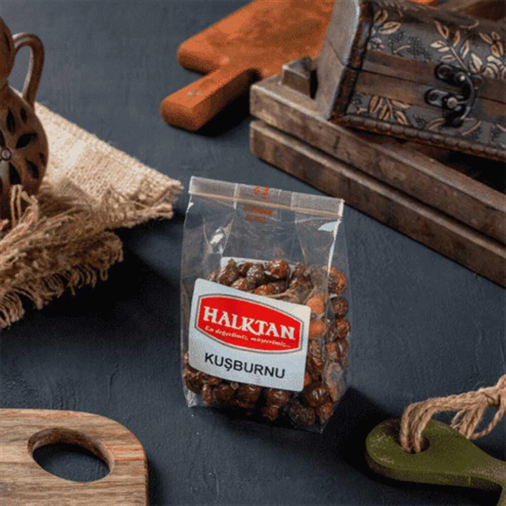 Halktan Organik Dökme Kuşburnu Çayı 100 gr 