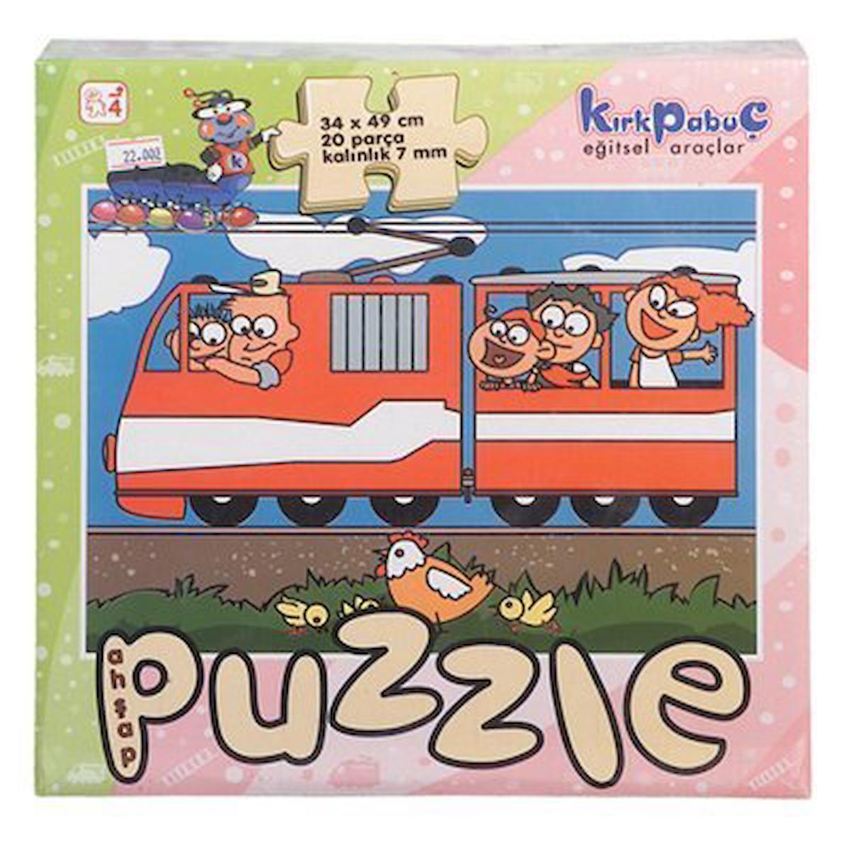 Edutoys Yaşam 20 Parça Çocuk Puzzle