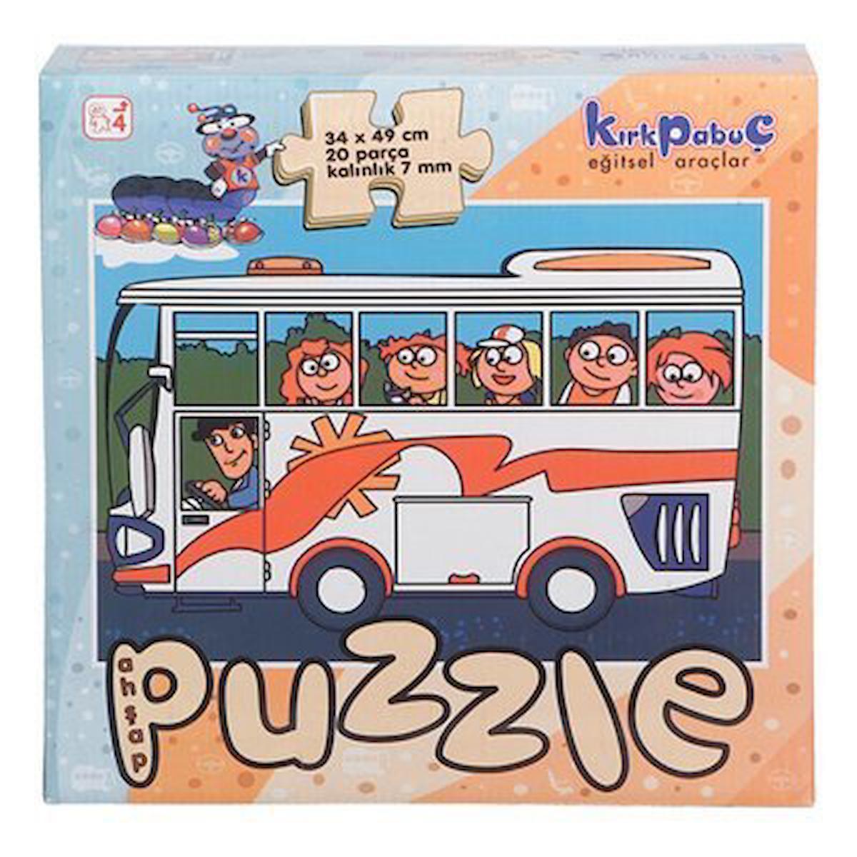 Edutoys Yaşam 20 Parça Çocuk Puzzle