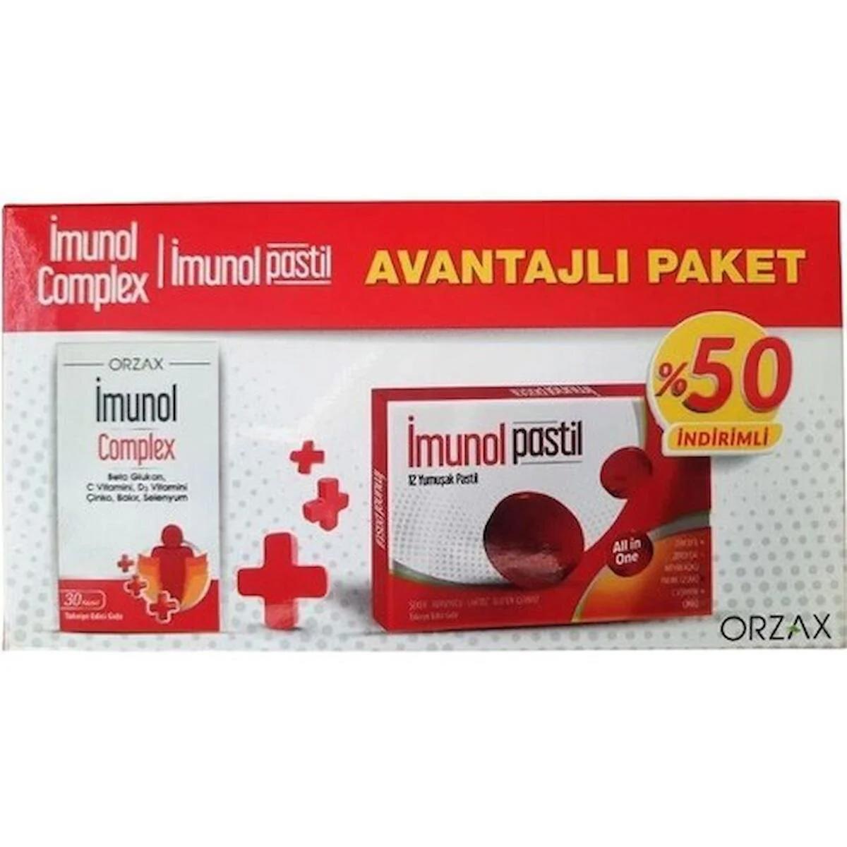 Orzax Imunol Complex + Imunol Pastil Paket