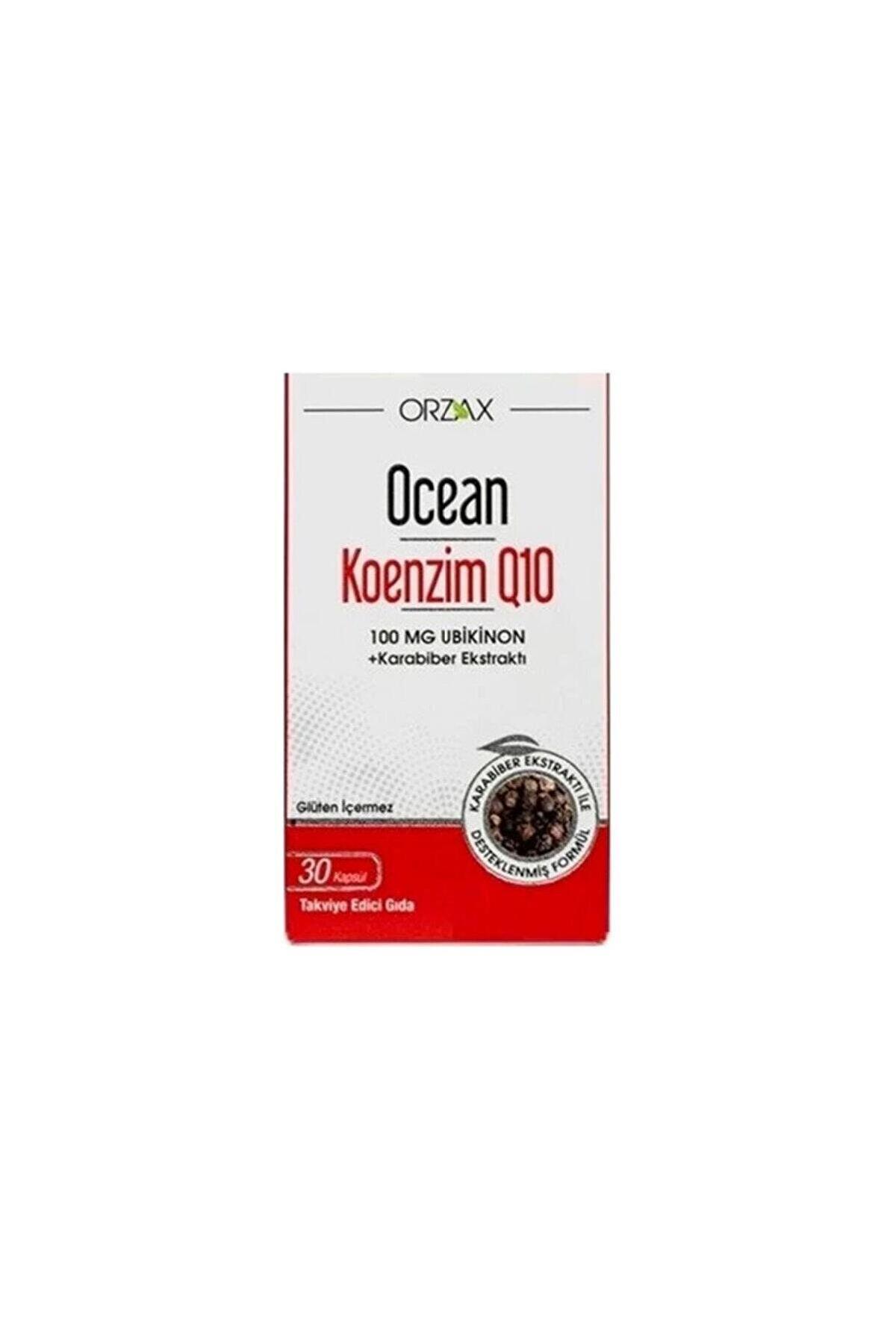 Orzax Ocean Koenzim Q10 30 Kapsül