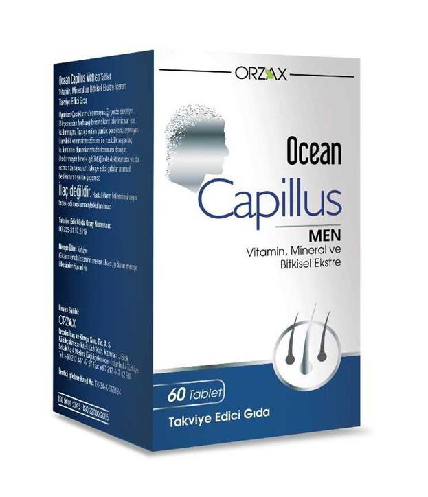 Orzax Ocean Capillus Men 60 Tablet