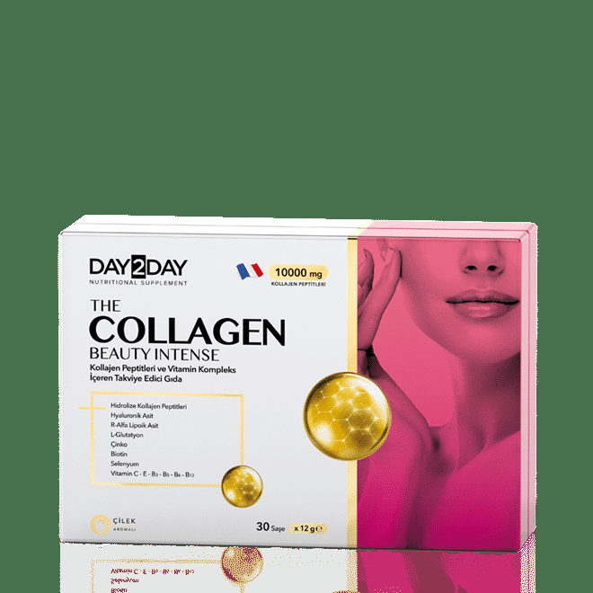 Orzax Day2day Beauty İntense Collagen Çilek Aromali 30 Şase