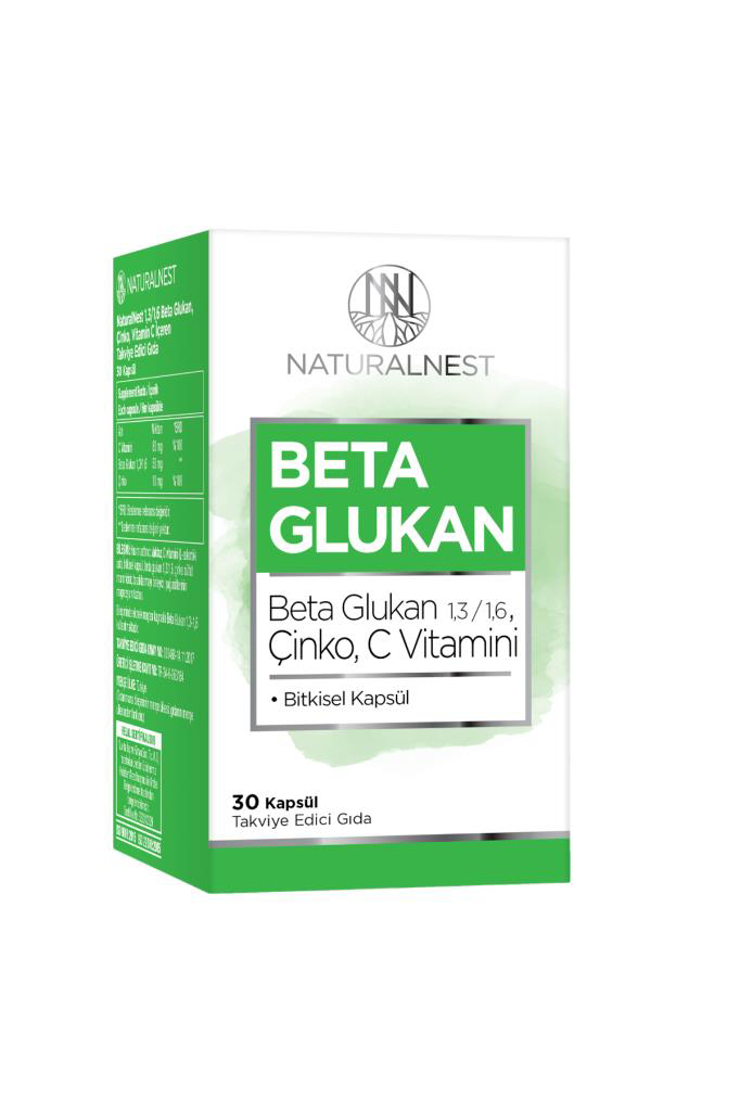 Naturalnest Beta Glukan 30 Hard Kapsül