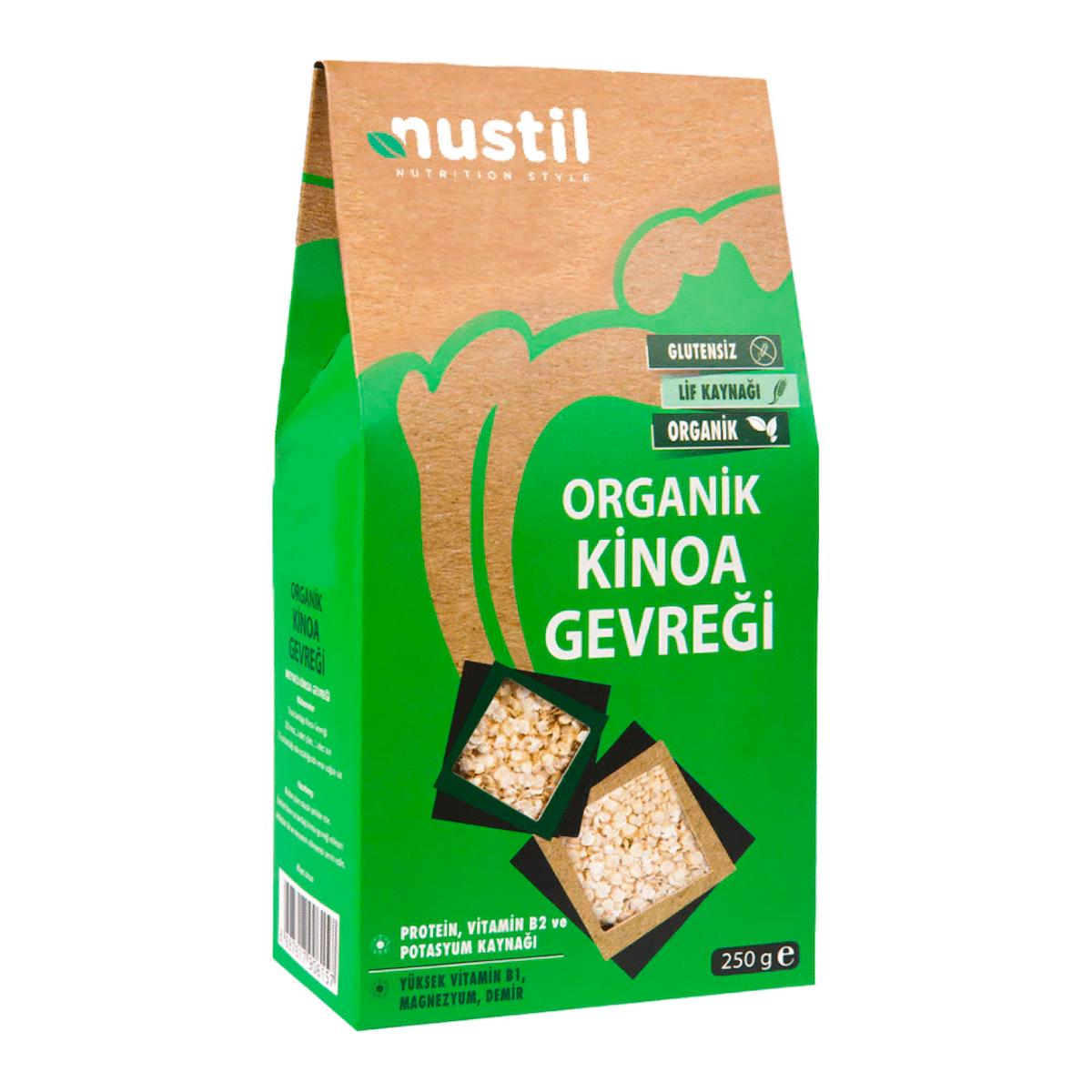 NUSTİL Organik Kinoa Gevreği 250g