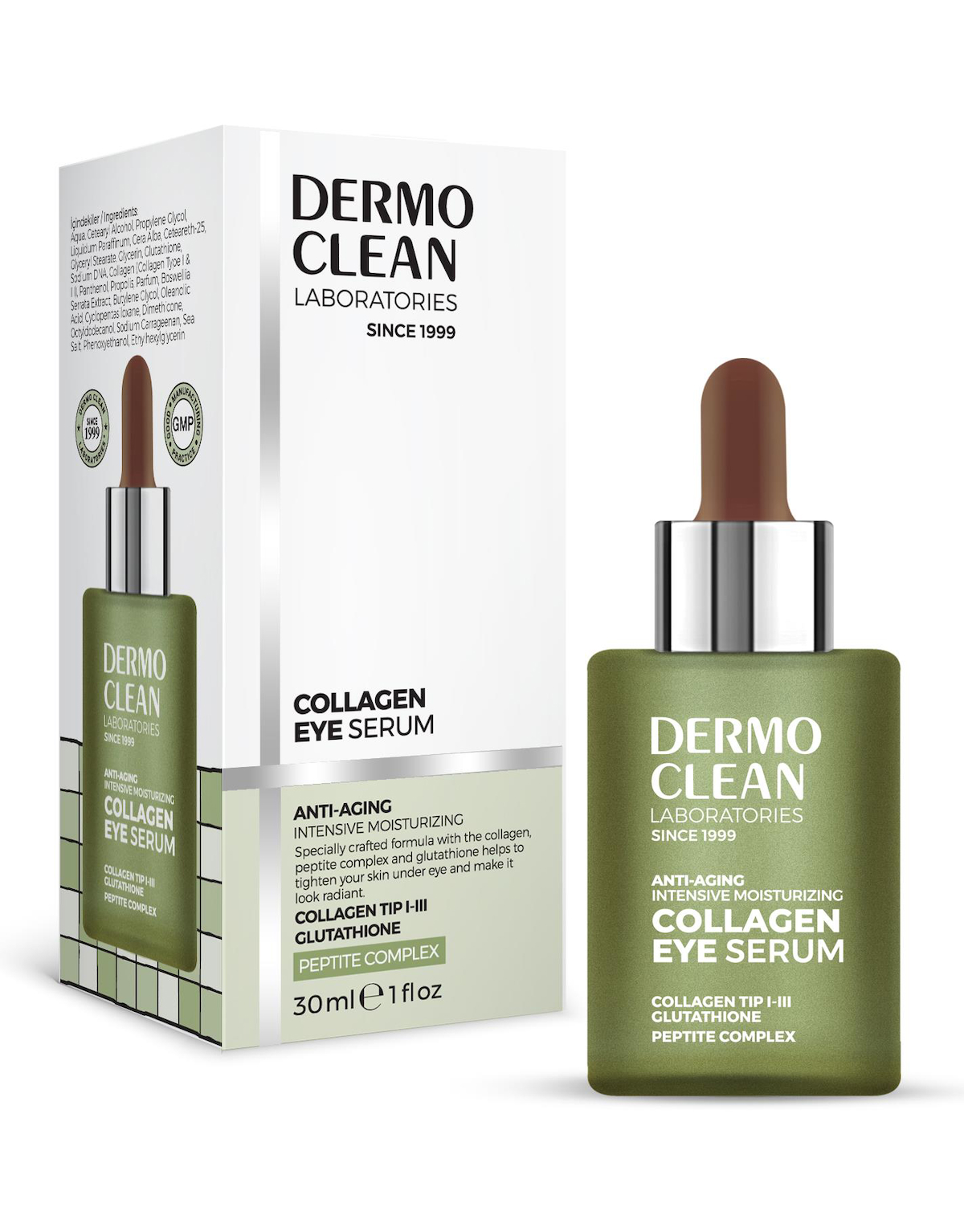 DERMO CLEAN ANTI AGING COLLAGEN EYE SERUM 30 ML