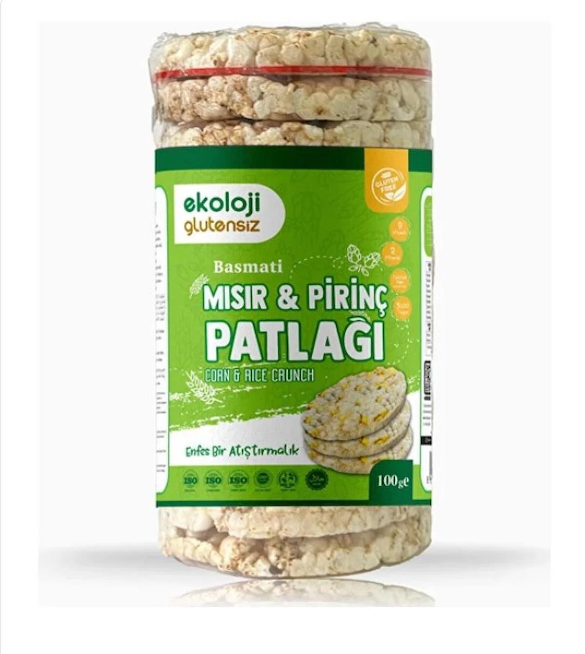 Glutensiz Basmati - Mısır Pirinç Patlağı 100 gr.