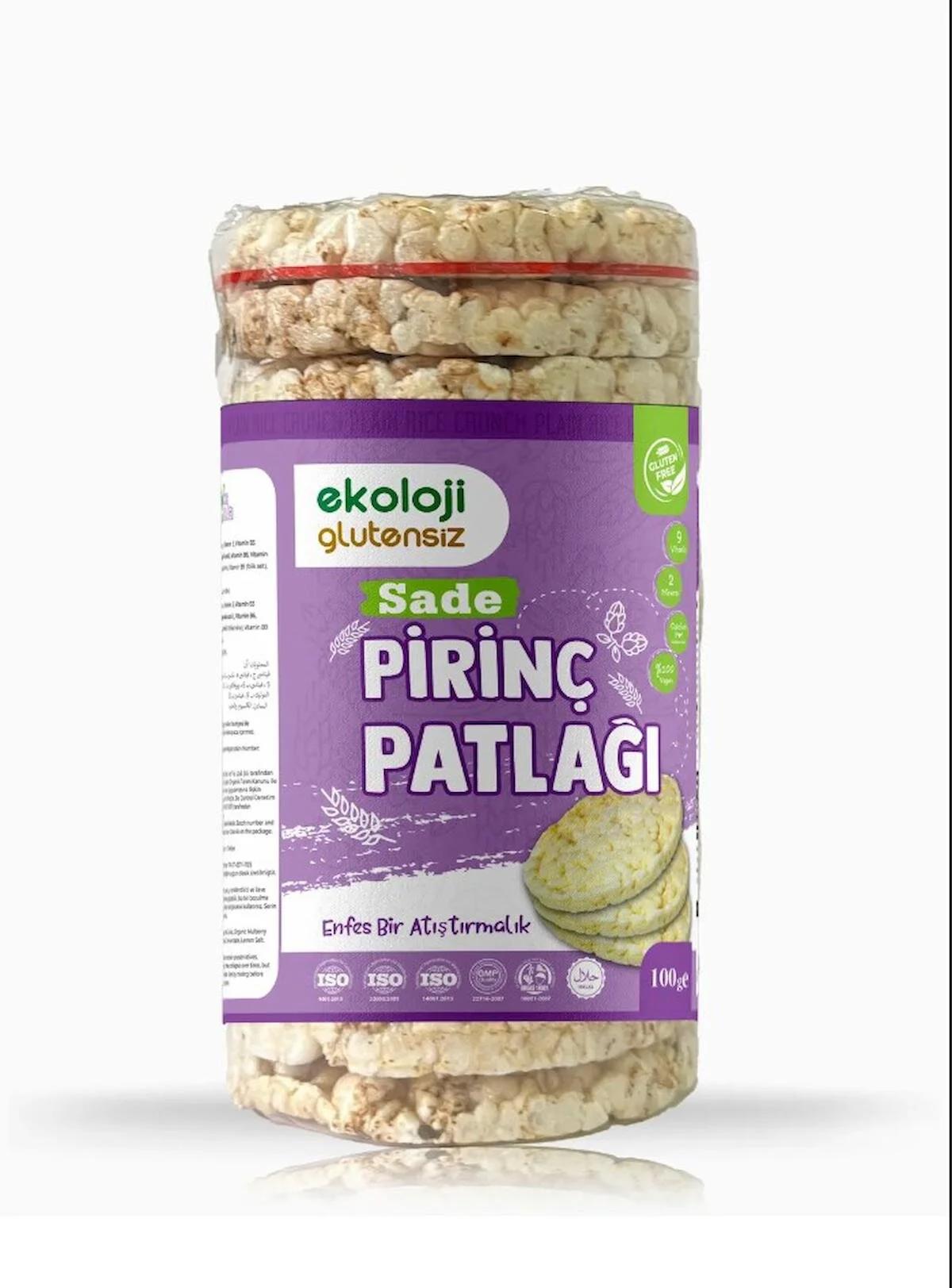 Ekoloji Glutensiz Sade Basmati Pirinç Patlağı 100GR.