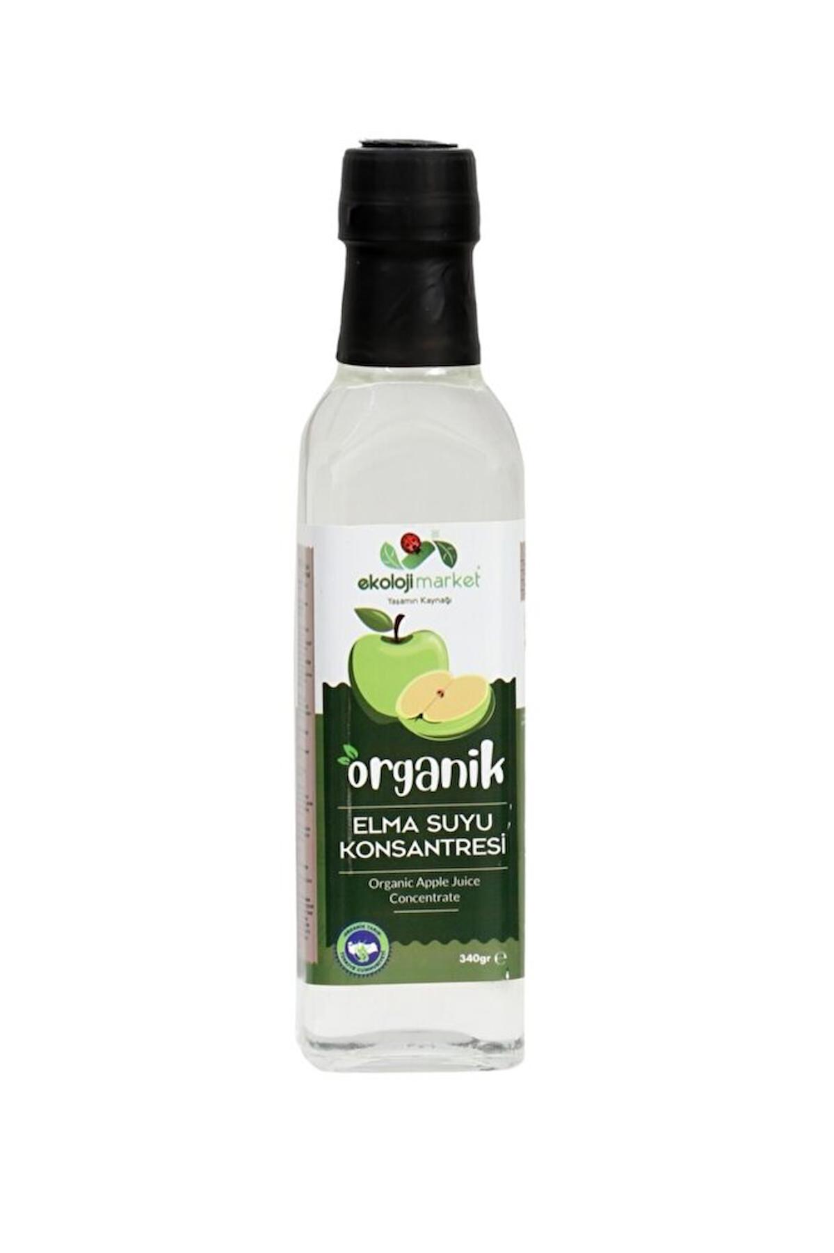 Organik Elma Suyu Konsantresi 340 gr - Tatlandırıcı