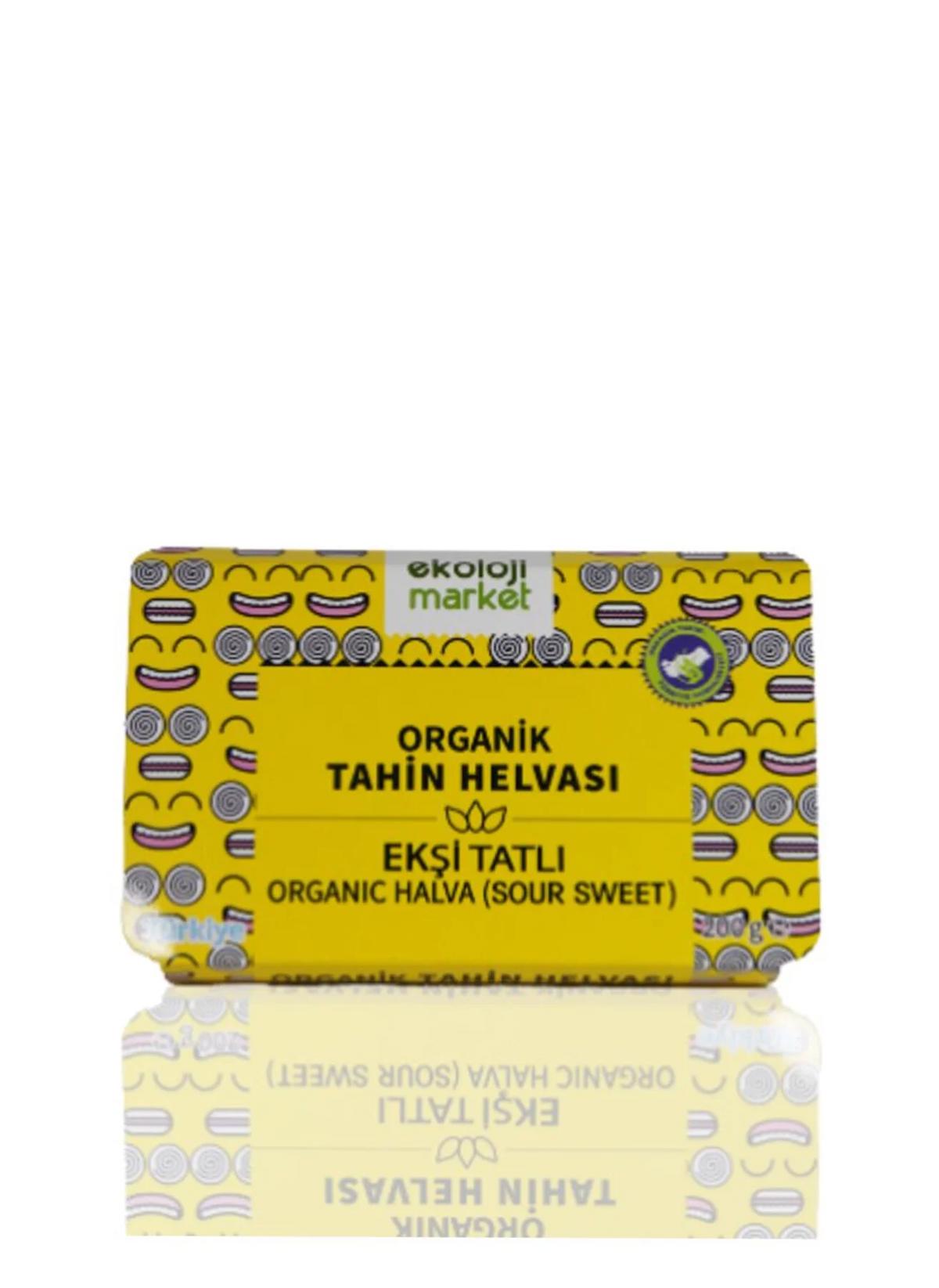 Organik Tahin Helvası (Ekşi-Tatlı) 200Gr.