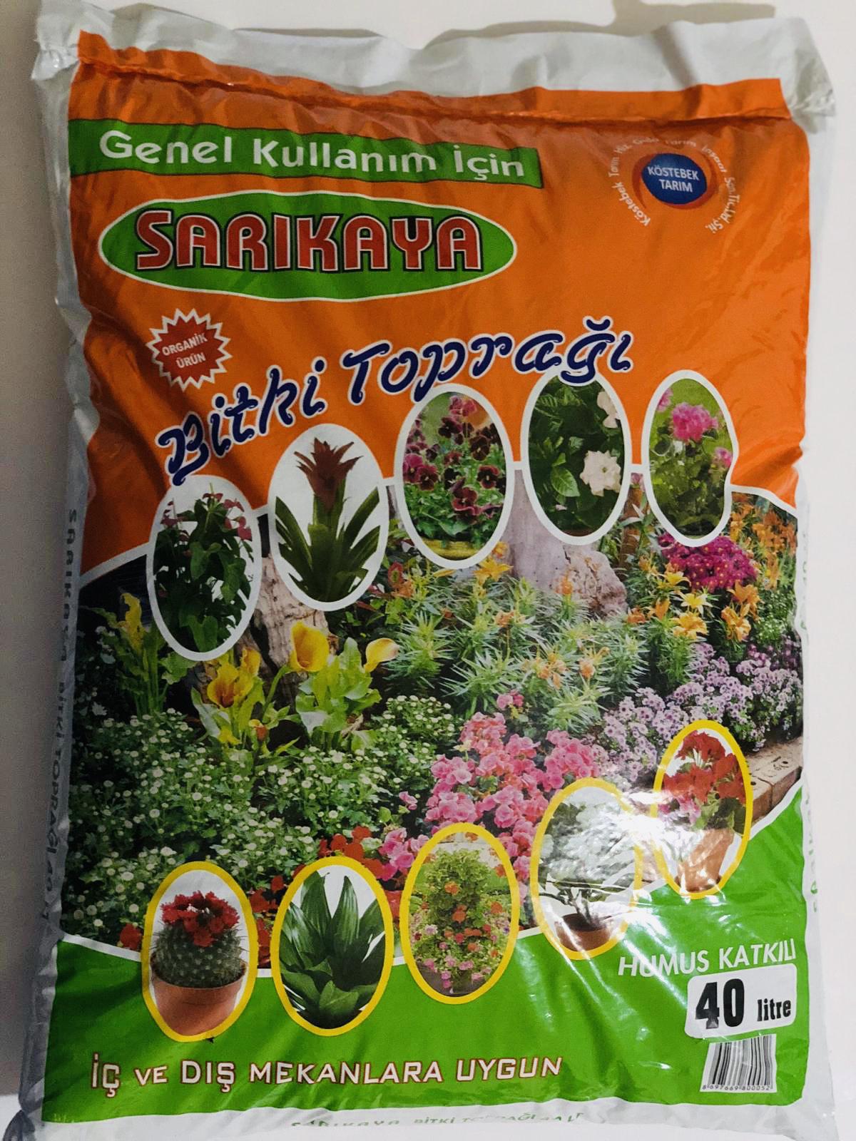 40 LT İYİBAHÇE Bitki Toprağı Torf (Humus Katkılı)