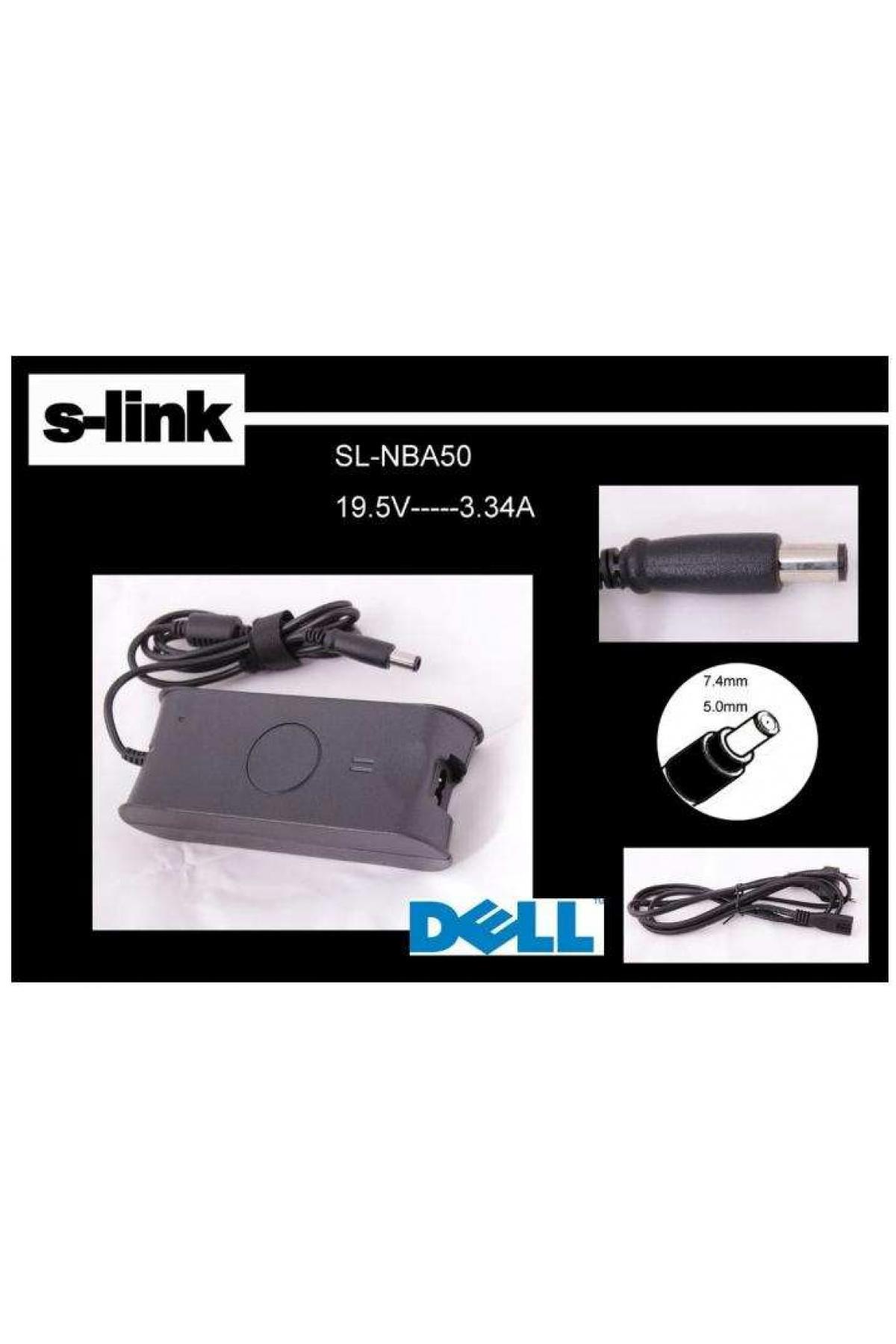 S-link SL-NBA50 19.5v 3.34a 7.4-5.0 Notebook Adaptörü