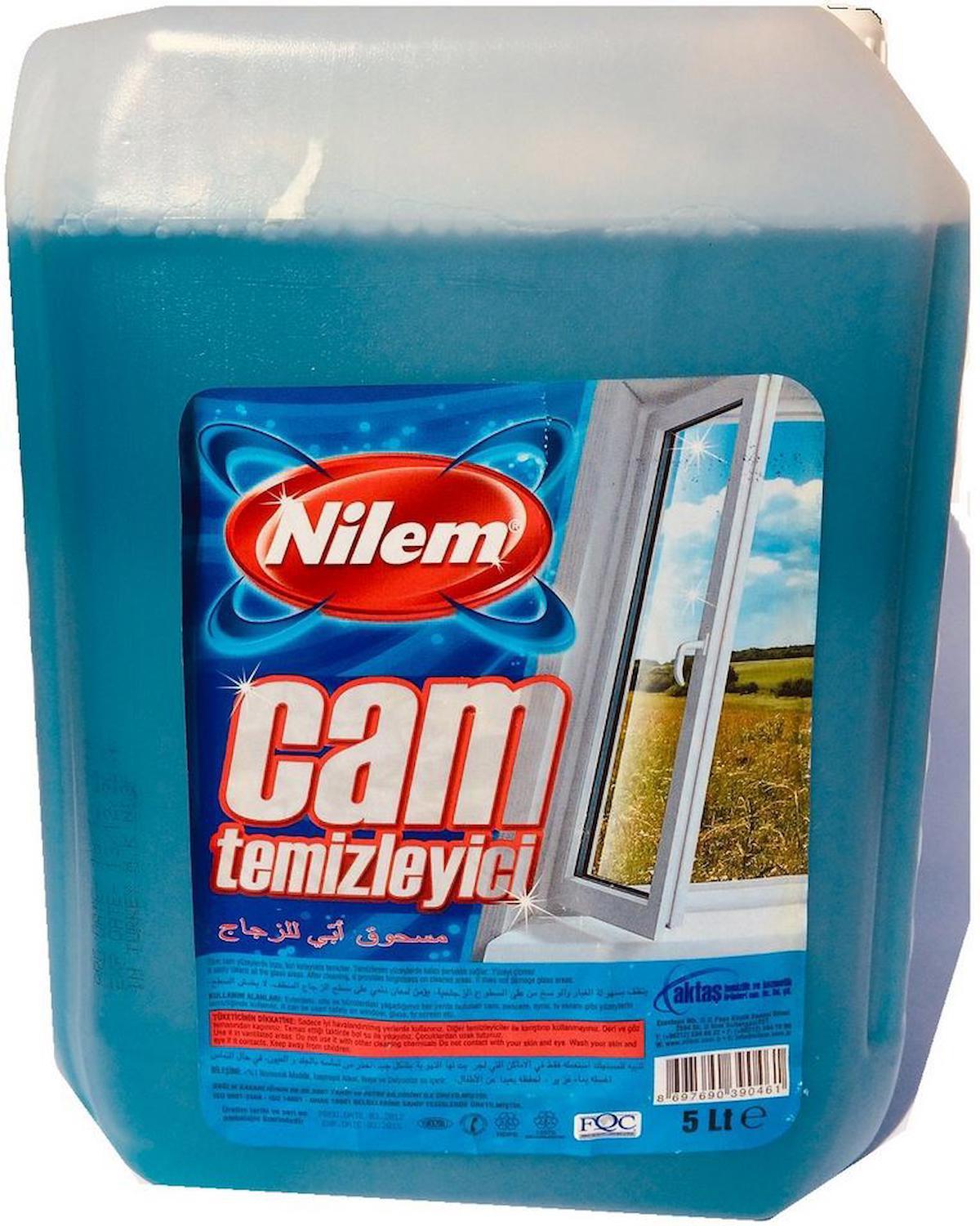 Nilem Cam Sil Sıvı 5 Litre