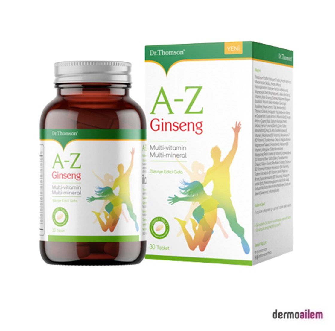 Dr. Thomson A-Z Ginseng Multivitamin Multimineral 30 Tablet