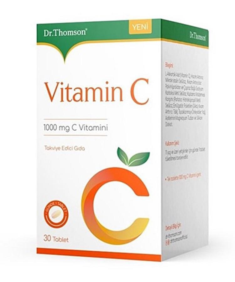 Dr.Thomson Vitamin C 1000 Mg 30 Tablet