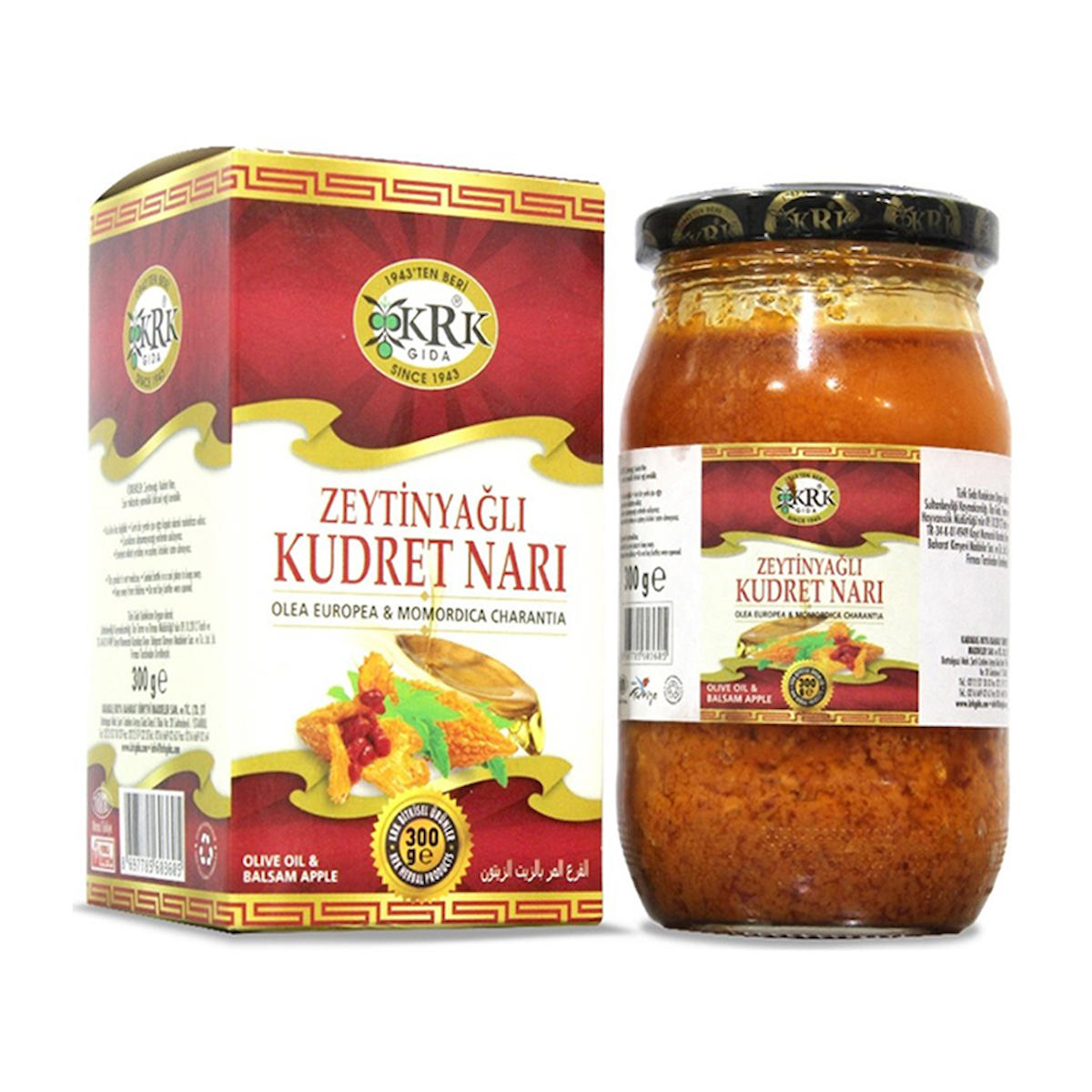 Krk Zeytinyağlı Kudret Narı 300 G