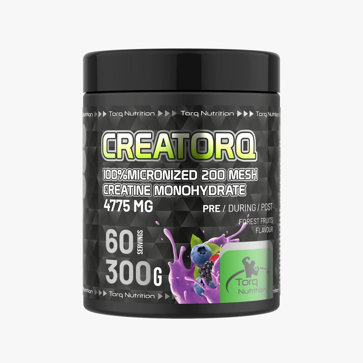 Creatorq %100 Micronized Creatine Monohydrate 300 gr Orman Meyveli