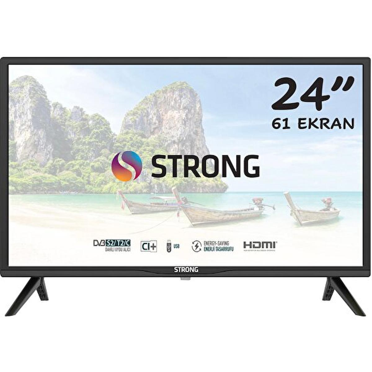 Strong MS24EC2000 HD 24" 61 Ekran Uydu Alıcılı LED TV