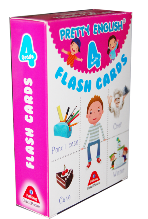 PRETTY ENGLİSH FLASH CARDS-4. GRADE