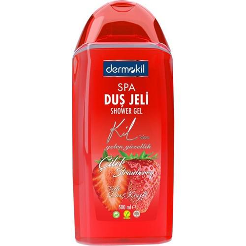 Dermokil Vegan Çilek Duş Jeli 500 ml