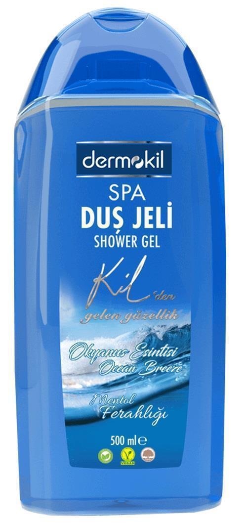 Dermokil Okyanus Esintisi Kil Aromalı Nemlendirici Tüm Ciltler İçin Duş Jeli 500 ml