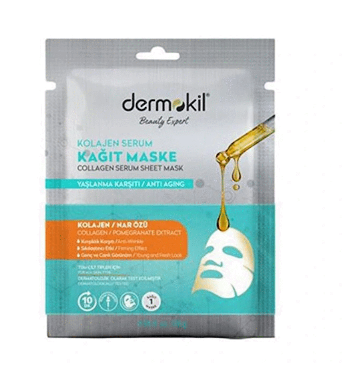 Dermokil Kağıt Maske Serum 8697916011675