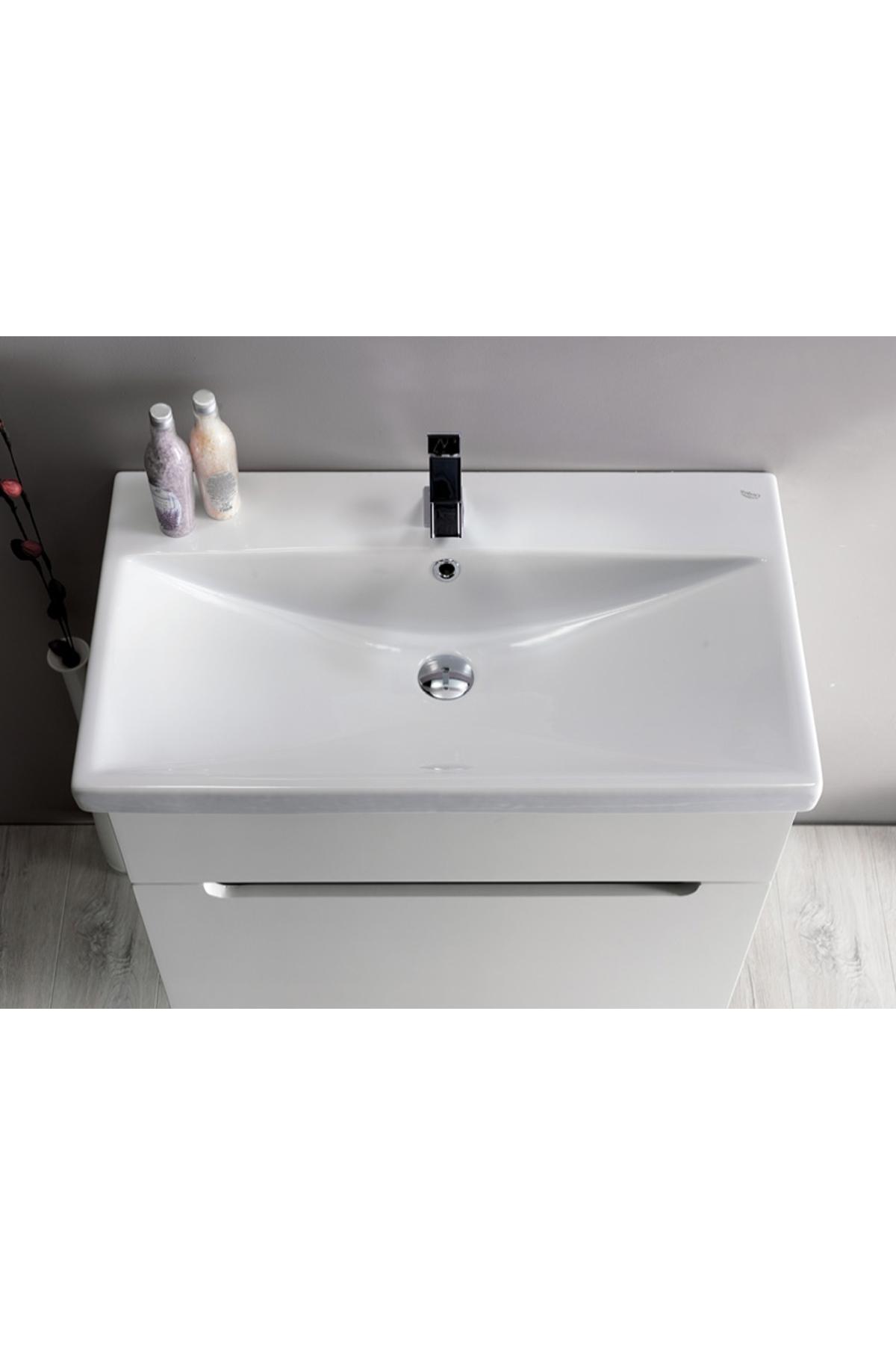 Cerastyle Elıte Etajerli Lavabo 80x45 Cm