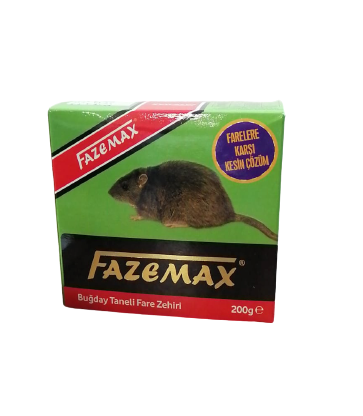 Fazemax Buğday Taneli Fare Zehiri 200gr