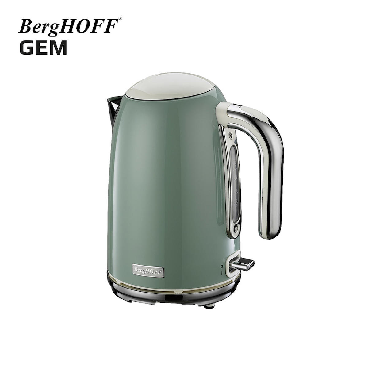 BergHOFF GEM RETRO 1.7 Litre Mint Yeşil Su Isıtıcısı