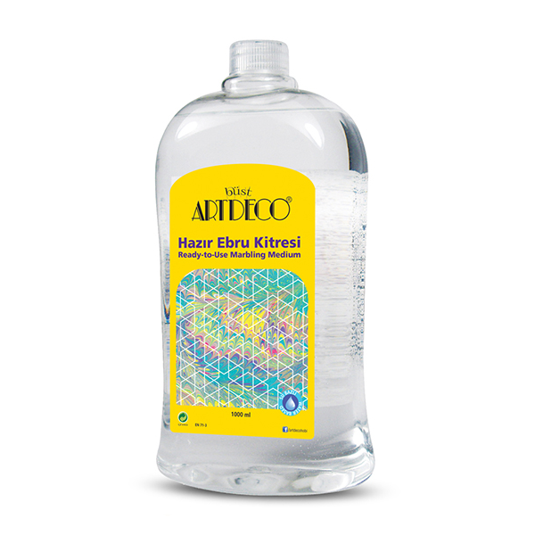 Artdeco Ebru Boyası Sıvı Kitre 1000 ml