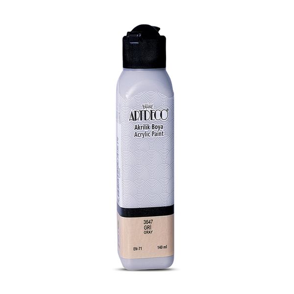 Artdeco Akrilik Boya 140 Ml Gri