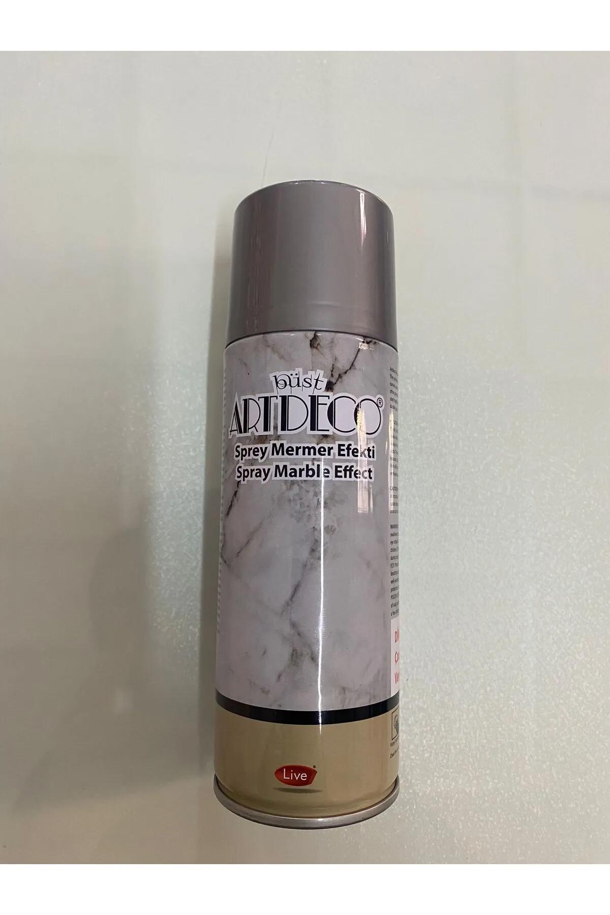 Artdeco 200ml Sprey Mermer Efekti Gümüş / 980