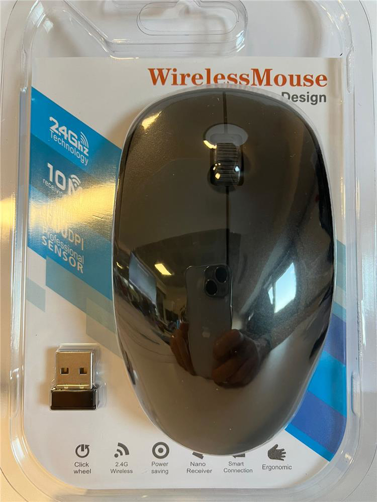 Elba G-212 Siyah 2.4Ghz Kablosuz Mouse