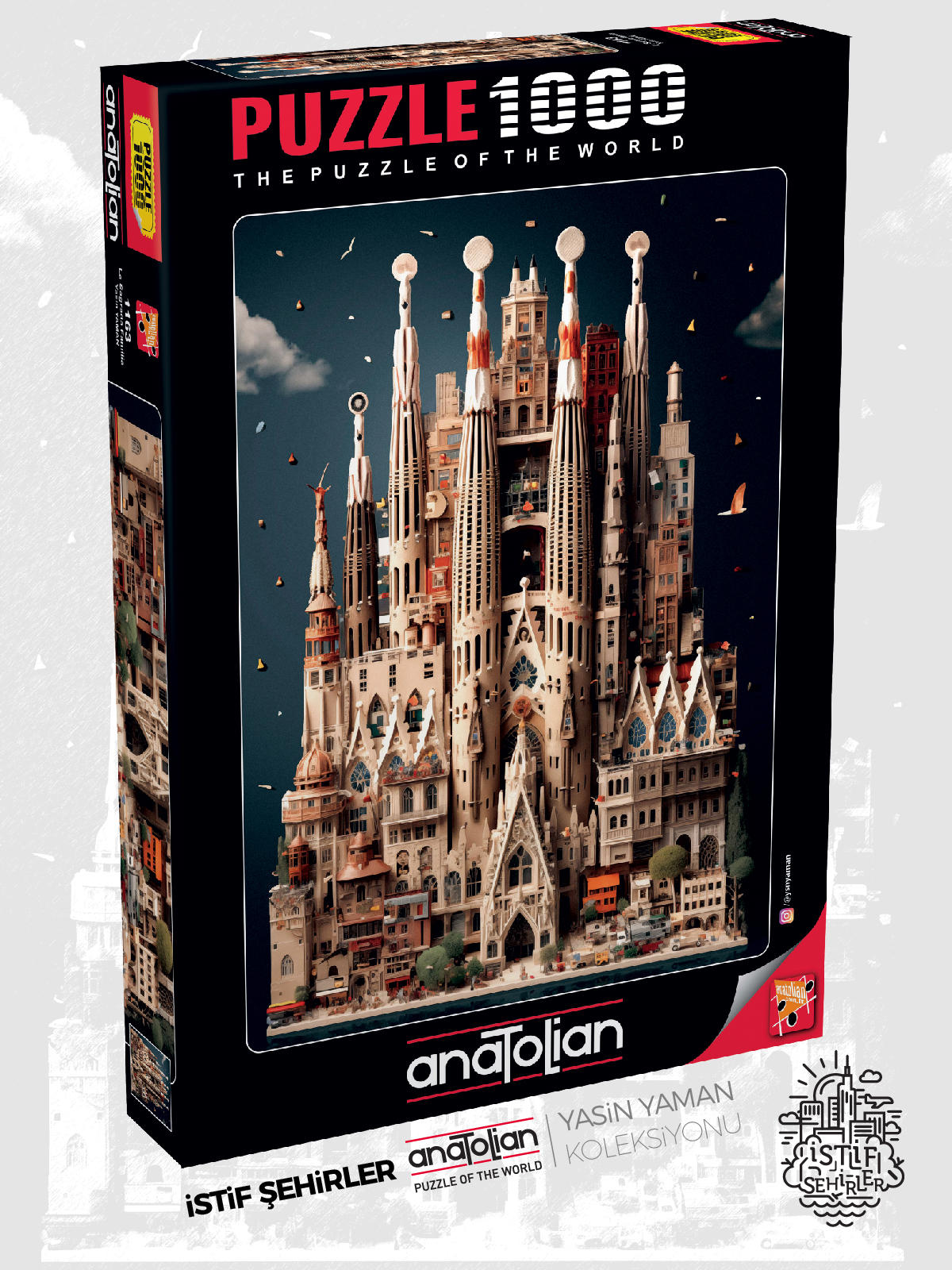 Anatolian 1000 Parçalık Puzzle / Sagra Da Familia - Kod 1163