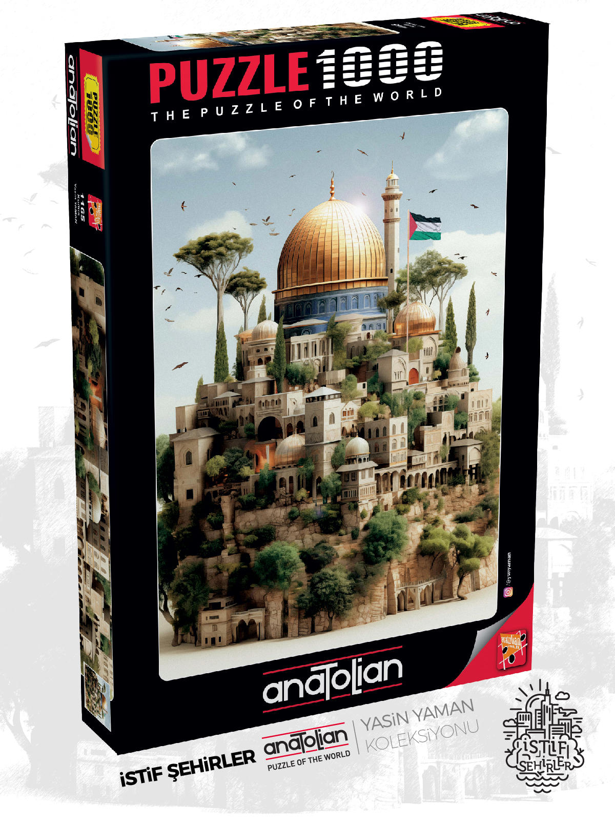 Anatolian 1000 Parçalık Puzzle / Kudüs - Kod 1165