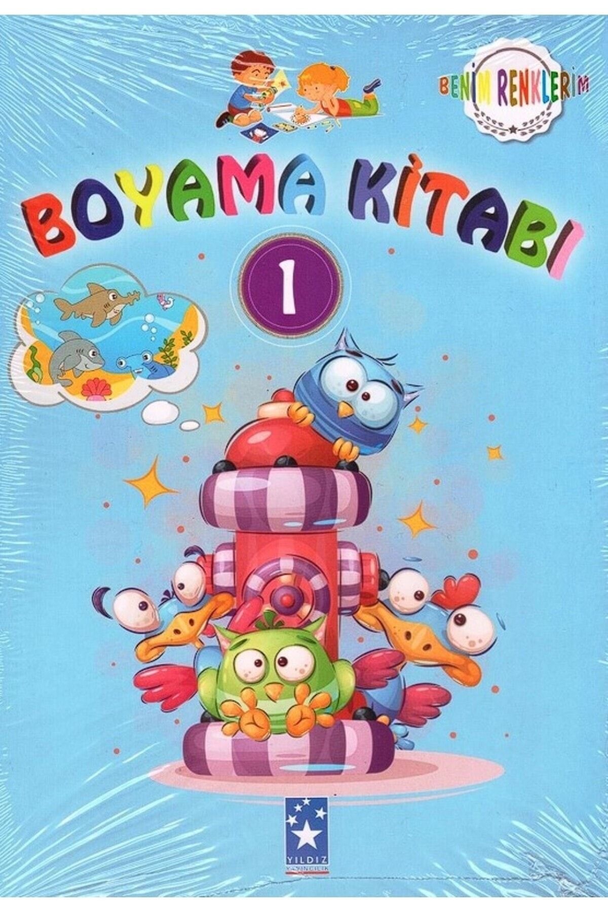 Boyama İnce Benim Renklerim (10 Lu)