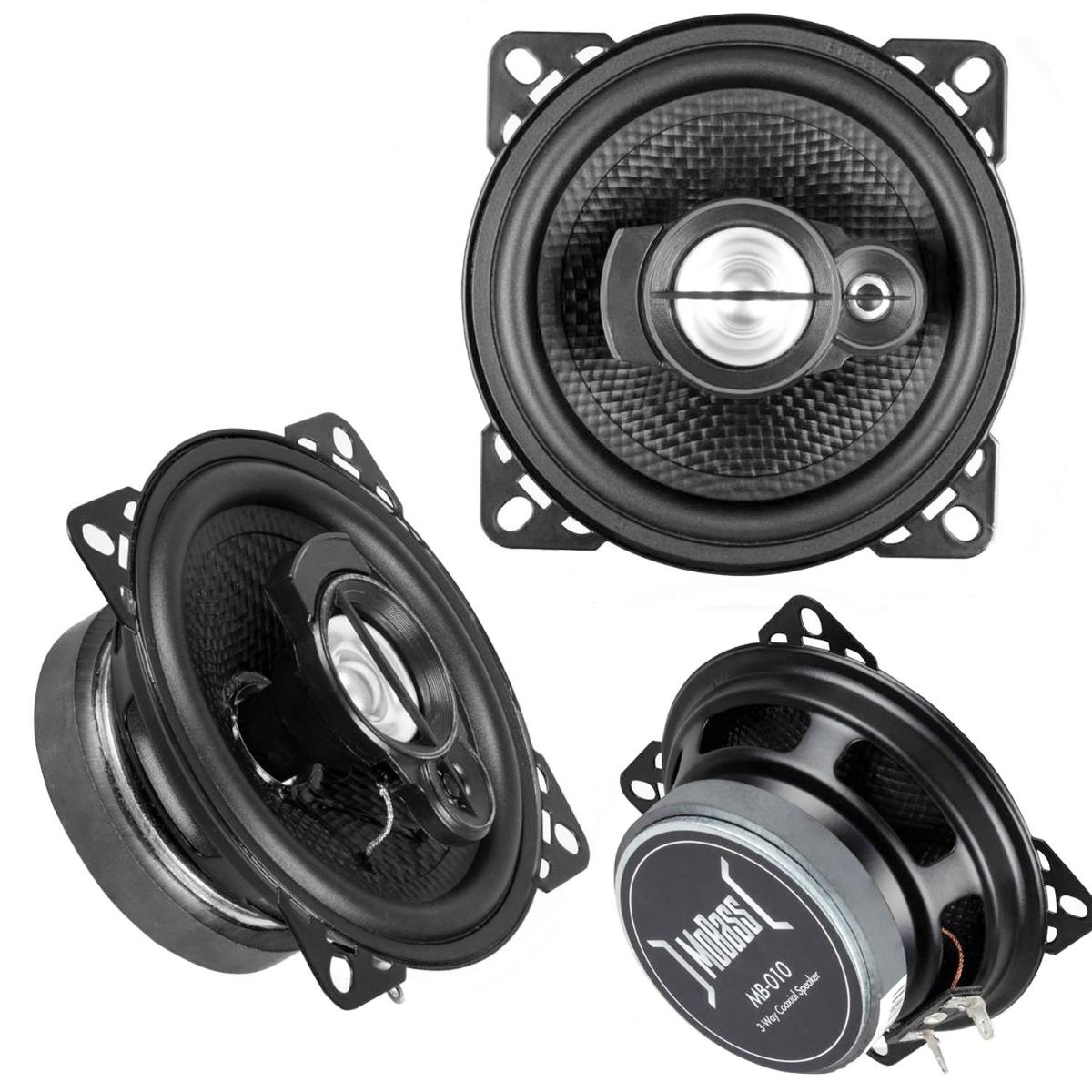 OTO HOPARLÖR 10CM 40W TWEETERLI 2 ADET MOBASS MB-010