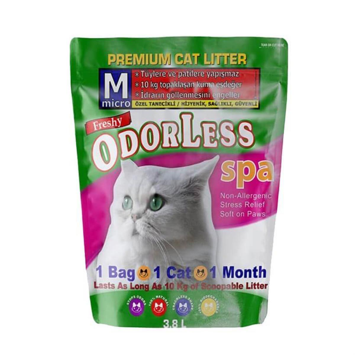 Odorless Micro Kristal Kedi Kumu 3.8 Lt - 1 Aylık