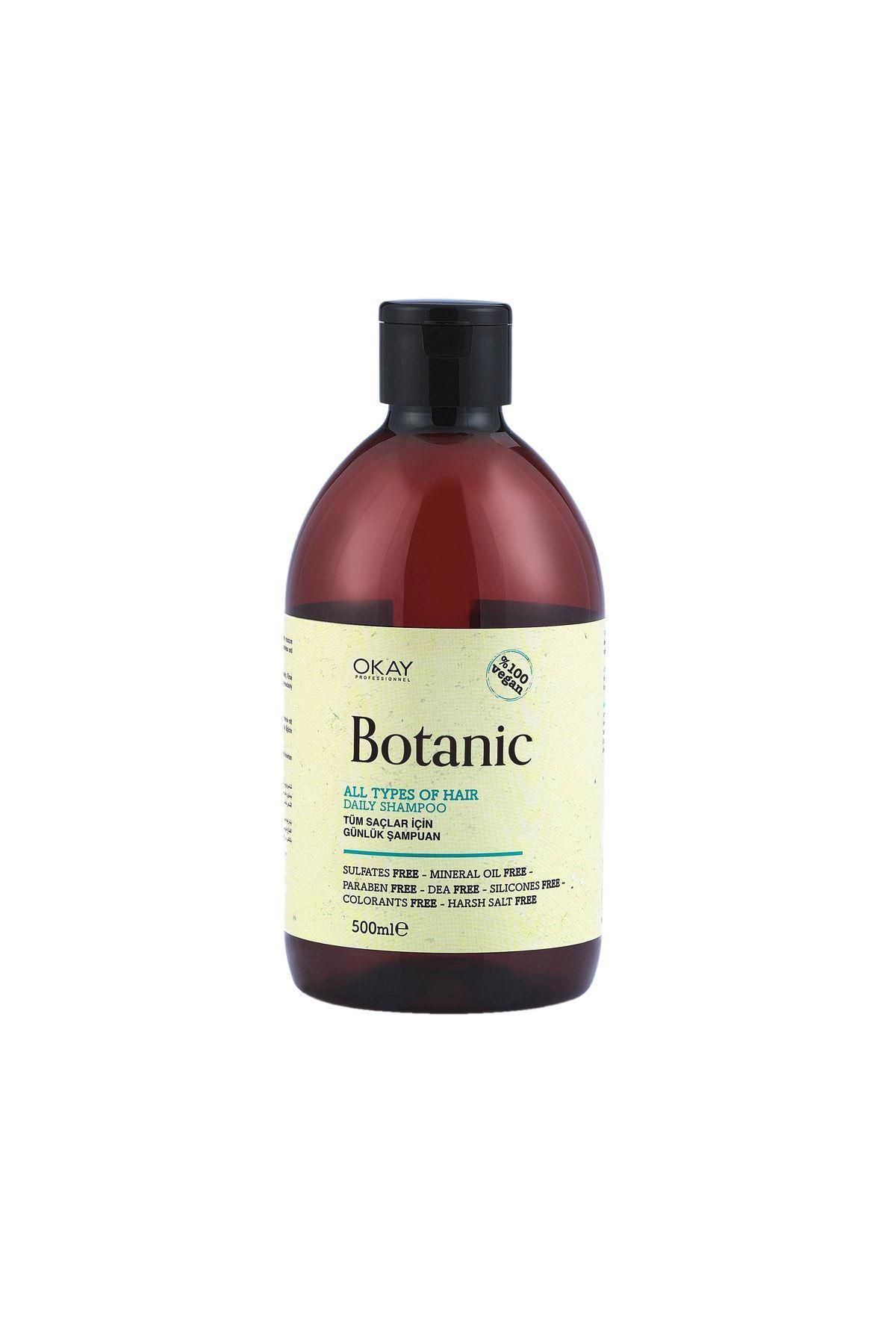 Okay Botanic Tüm Saçlar Için Şampuan 500ml (VEGAN)